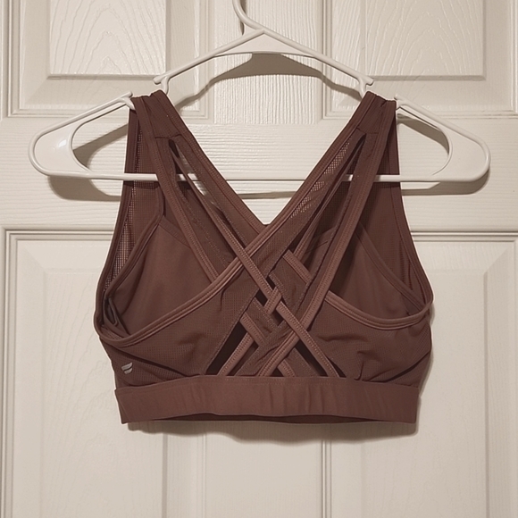 Fabletics Faye High Impact Sports Bra Mauve - Picture 2 of 3